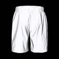 thumbnail image 4 of Men Reflective Shorts Fluorescent Short Pants Casual Straight Leg Night Jogger with Mesh Lining Gray, 4 of 9