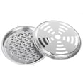 thumbnail image 1 of EeaseMX Bandeja para mosquitos de acero inoxidable con clavos, soporte para espirales antimosquitos, estante repelente de insectos de metal grande para sala de estar, hotel y con tapa, 1 unidad, 1 of 8