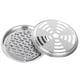 thumbnail image 1 of EeaseMX Bandeja para mosquitos de acero inoxidable con clavos, soporte para espirales antimosquitos, estante repelente de insectos de metal grande para sala de estar, hotel y con tapa, 1 unidad, 1 of 8