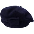thumbnail image 2 of CoCoMangos Beret Hats for Women Winter Cap 1920s Chic Style Wool Bow Beanie French Artist Caps, 2 of 7