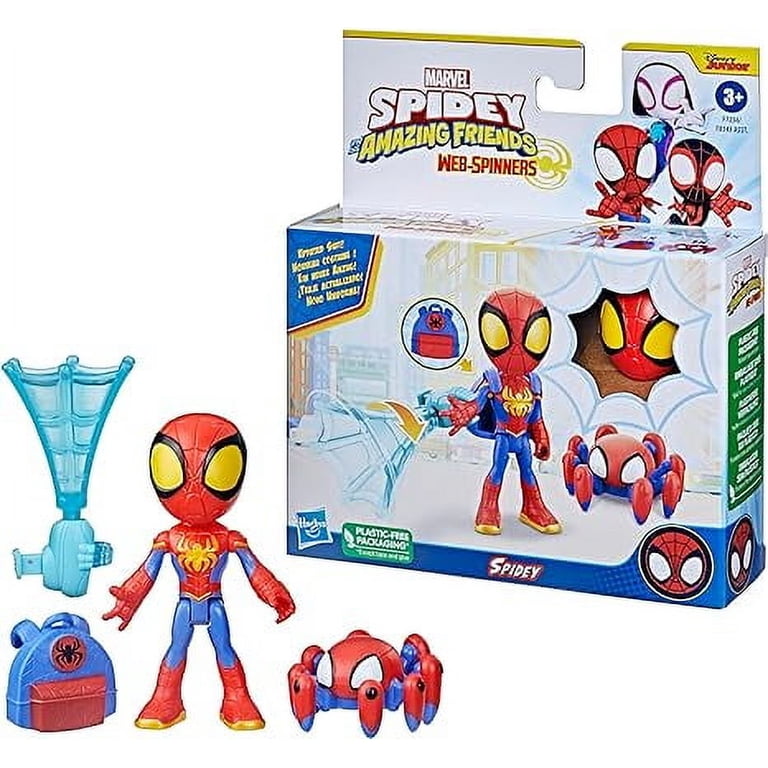 Marvel Spiderman Toy - Spidey and His Amazing Friends 4-Inch Web