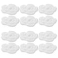 thumbnail image 4 of Flower Ornaments For Crafts Diy Decoration Clothing Bag Headdress 12Pcs 6x6x1cm Acrylic Fiber Handmade, 4 of 5
