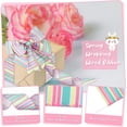 thumbnail image 3 of Easter Spring Wired Ribbon Pastel Wired Stripe Ribbon Edge Horizontal Stripe Canvas Spring Decorative Craft for Wrapping Christmas Party Crafting, 3 of 4