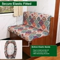 Ajauxi Stretch Sofa Seat Cushion Cover, Fitted Sofa Couch Cushion