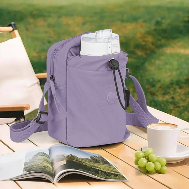 Bolso bandolera de nailon, organizador y de almacenamiento, multifuncional, hecho de nailon, para el pecho, para agua, ciclismo, deportes al aire libre, bandolera versátil, bolso de hombro para el tra