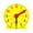 24H, variant on Analog Clock Numbers Model with a Compact 10cm Diameter for Early Learning at Home or in the Classroom