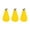 Yellow, variant on Charming Fabric Pear Decor - Cozy Artificial Fruit Ornaments for Stylish Table Centerpieces, Bookshelf Accents, and Home Styling – Perfect Gift for Home Decor Enthusiasts and Housewarmings
