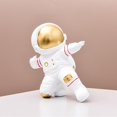 thumbnail image 2 of 2 estatuas de astronauti, artísticas de resina, decoración de estante de TV para dormitorio, 2 of 7