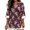 Vintage Pink Cherry Flower, variant on FKELYI Tropical Flower Print Faux Linen Shirts for Women Blouse Relaxed Fit Beach Vacation Outfits with Side Slit Hem Design Casual Tees for Ladies, L