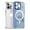Blue, variant on Magnetic Case for iPhone 14 Pro, Nano-Grade Frosted Translucent Hard PC Non-Yellowing Cover Compatible with MagSafe Wireless Charging Metal Lens Protection Anti-Fingerprints Phone Case, Black