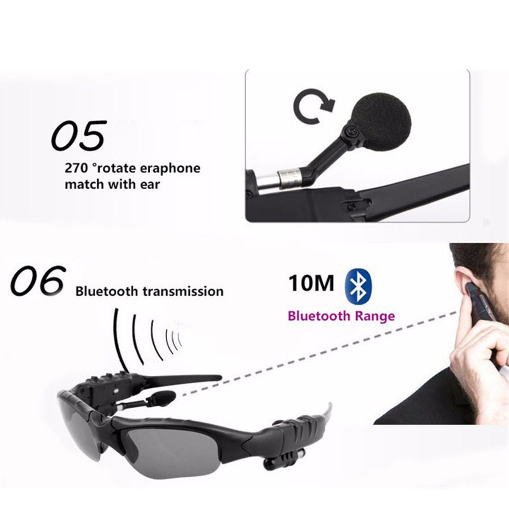 eyewear bluetooth headphones
