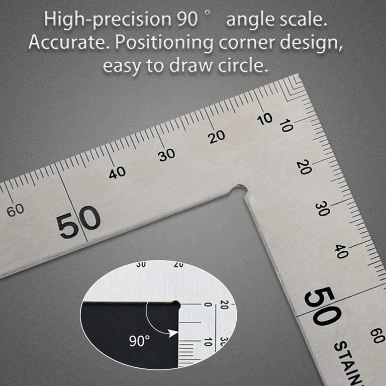 Professional Carpenter Square Layout Tools L Type Ruler 90 Degree  Positioning for Measuring and Marking Tool Carpentry - AliExpress