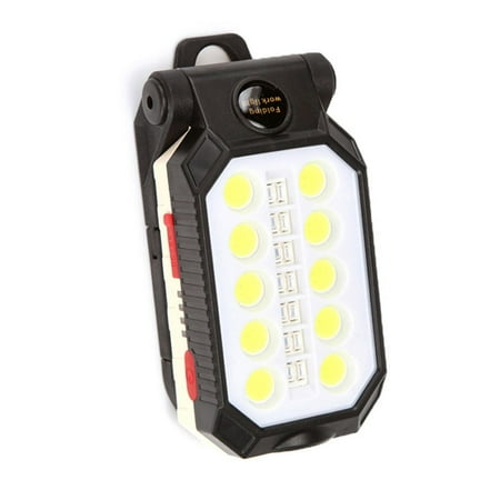 

Flashlight Lighting Service Lamp Magnet Outdoor Camping Lamp Working Light Fold USB Charging W598A