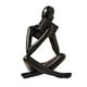 thumbnail image 4 of Estatua del Pensador, Escultura Decorativa de Personas, Estilo Nórdico, Elegante Escultura de Resina Artesanal 8cmx6cmx12cm, 4 of 9