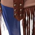 thumbnail image 4 of Conjunto de Vaquero Occidental Macarena Arnés de Cuerpo de Cuero Traje de los hombres cosplay, 4 of 8