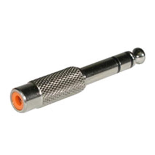 6.3mm (1-4in) STEREO MALE to RCA FEMALE ADAPTER