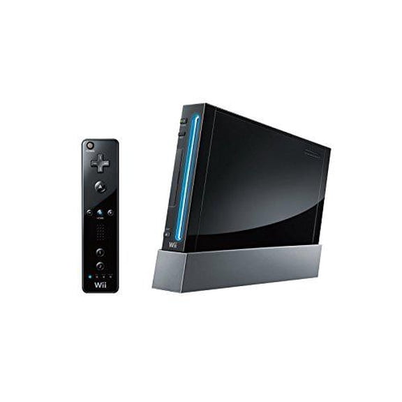 Nintendo Wii RVL-101 Black Wii Console with Compatible Controller