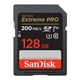 thumbnail image 2 of Tarjeta de Memoria SanDisk Extreme PRO SDXC UHS-I de 128 GB - C10, U3, V30, 4K UHD, Paquete con Lector de Tarjetas USB 3.0 2 en 1, 2 of 5