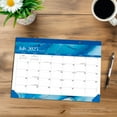 thumbnail image 4 of Crackled Blush | 2026 14x10" 18 Months Academic Desk Pad Calendar | July 2025 - December 2026, 4 of 8
