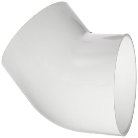 UPC 054211140260 product image for Spears 417 Series PVC Pipe Fitting, 45 Degree Elbow, Schedule 40, 1