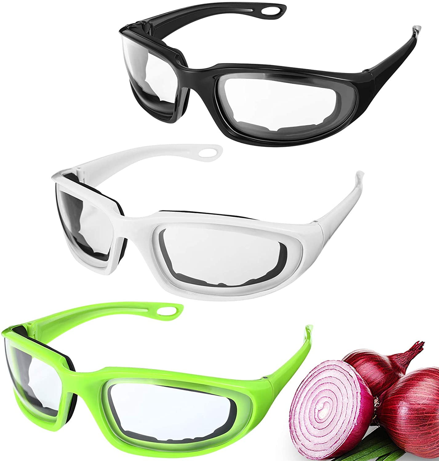 Kesig Onion Goggles Glasses for Cutting Onion Tearless Safety Goggles for  Women,Eye Protector with Inside Sponge for Chopping Onion Tearless BBQ  Grilling Dust-Proof Laboratory Safety Goggle Price in India - Buy Kesig