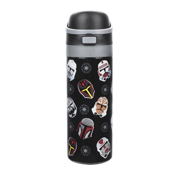 Star Wars Helmet Collection 24 Oz. Stainless Steel Tumbler With Flip-Top Lid