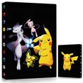 thumbnail image 1 of Trading Card Holder Card Album Binder, Protection Folder Book Collectible Card Album, 4-Pocket with 30-Pages 240-Trading Cards Capacity, Present for Children(CK7), 1 of 6