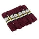 thumbnail image 5 of Cinta de adorno ondulada Sunnimix 6PCS 15Yd Costura Artesanía Borde Cordones Vino rojo, 5 of 8