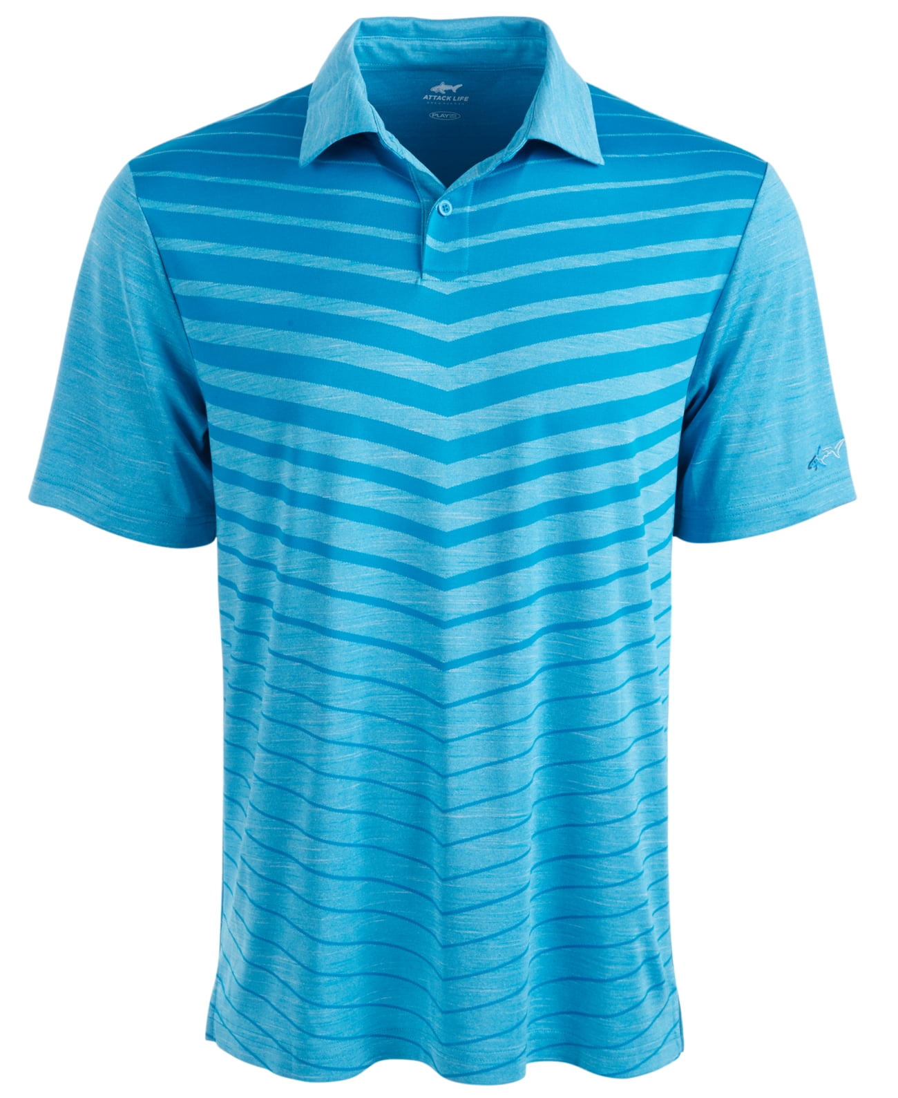 Greg Norman Mens Shirt Large Chevron 