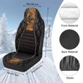 thumbnail image 7 of Uorisanigo Automotive Seat Cover, 2Pcs Car Accessories with Deer Camo Hunting Car Seat Covers Front Only Drive Seats Cover Protect Accessories for Women Men, 7 of 7