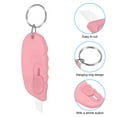 thumbnail image 4 of Unique Bargains Mini Portable Box Cutter, Package Opener Small Utility Office Letter Opener Pink 5Pack, 4 of 5