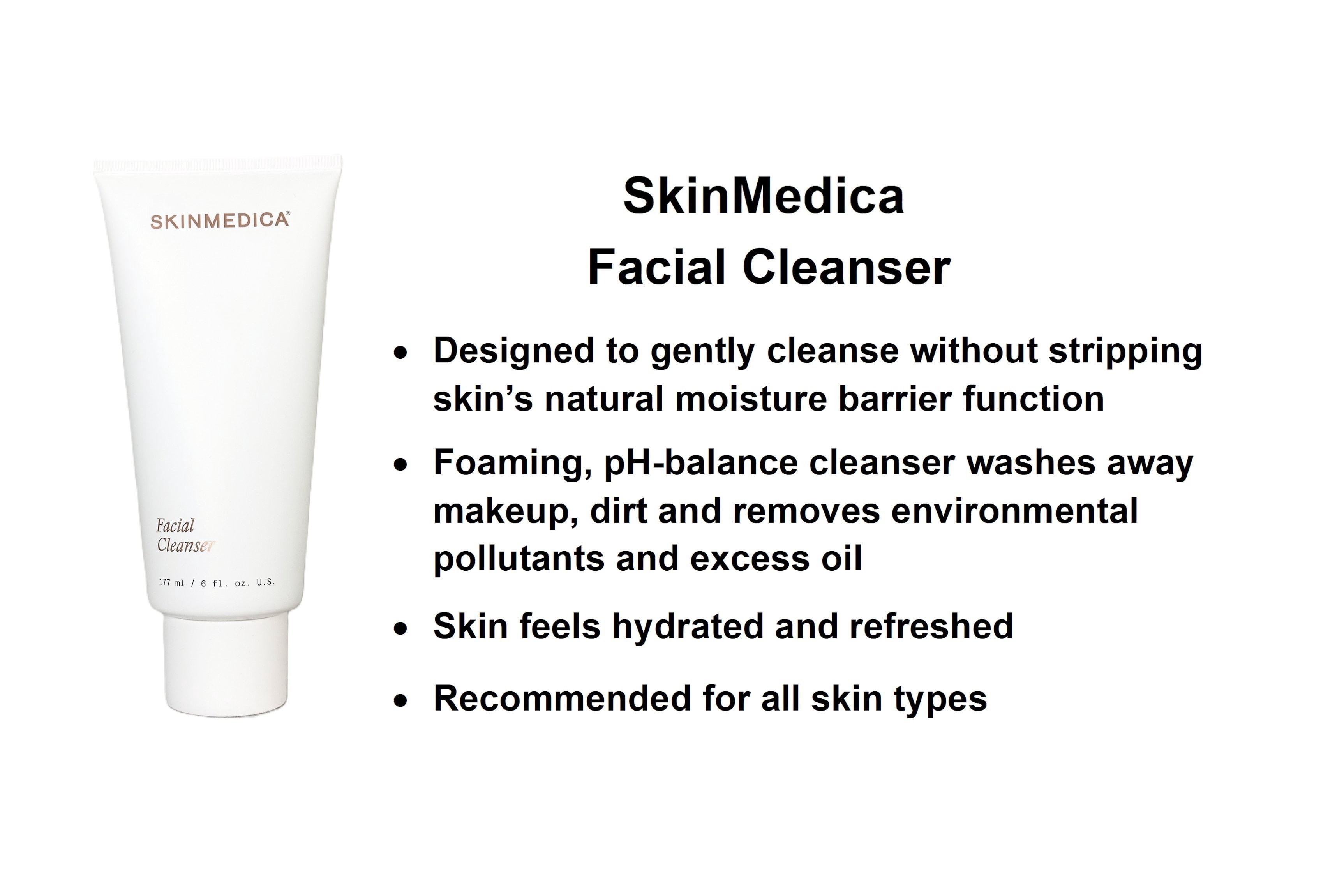 SkinMedica Facial Cleanser 6.0 fl oz (177ml)