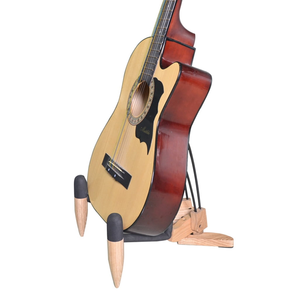 Wood Ukulele Stand Small Guitar Floor Stand for Ukulele, Violin, Mandolin