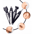 thumbnail image 4 of Kemei KM-6630 4-in-1 Professional Rechargeable Nose and Ear Hair Trimmer Men's Personal Care, 4 of 8