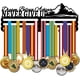 thumbnail image 1 of Soporte para medallas de atletismo, exhibidor de medallas de competición deportiva, soporte para medallas, gancho motivacional NUNCA TE RINDAS, 1 of 6