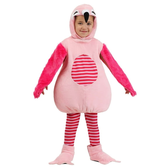 Girl's Toddler Pink Flamingo Costume