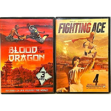 Blood of the Dragon/Militat Eagle/Fighting Ace/The Crippled Master (Dragon City Best Fighting Dragons)