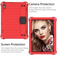 thumbnail image 2 of Kids Case for Lenovo Tab M10 TB-X605F, EVA Cover with Soft Portable Wristband Shockproof Heavy Duty Protection Durable Encasing,with Shoulder Strap for Lenovo Tab M10 TB-X505X/F - Red, 2 of 6