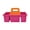 Pink/Orange, variant on Pen+Gear Plastic 2-in-1 Supply Caddy Desk Organizer, Green and Teal