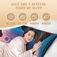 thumbnail image 4 of Lsque Vibrant Fluid Motion Art Body Pillow Case Cover,Ultra-Soft Microfiber Bed Pillow Cases 20x54 inches,Elegant Bedding,Breathable Durable Pillow Cover with Envelope Closure, 4 of 8