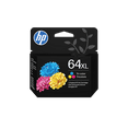 thumbnail image 4 of HP 64XL High Yield Tri-color Original Ink Cartridge, ~415 pages, N9J91AN#140, 4 of 8