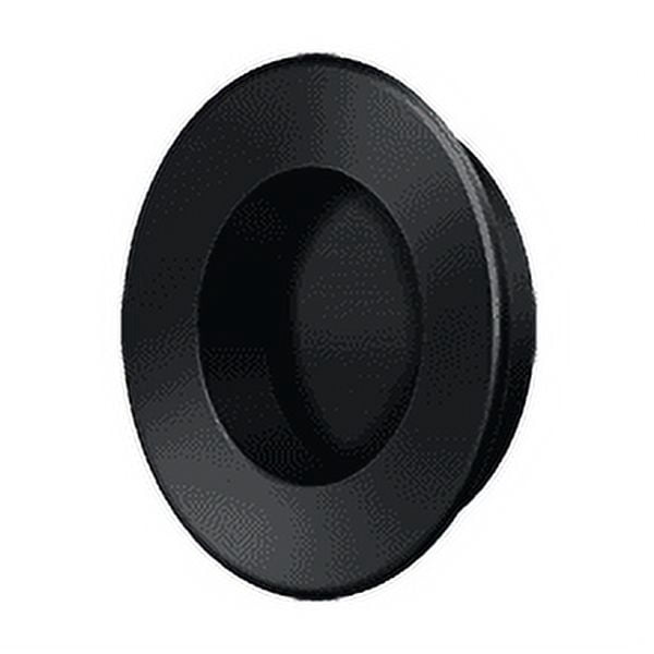 Deltana FP178U19 1-7/8" Round Flush Pull Flat Black Finish