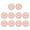 Rosemary glow red, variant on BQBQERT 10 Pcs/Set Self-Adhesive Wax Seals Sparkling Envelope Stickers for Card Letter
