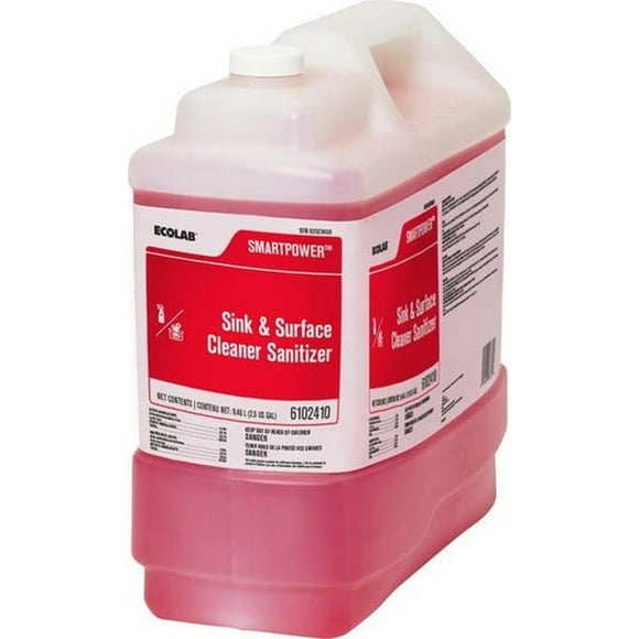 Ecolab Nettoyant Multi-Évier et Surface 9,46 L/2,5 Gallon - Haute Performance