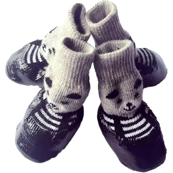 Pets Waterproof Shoes, 2025 Waterproof Anti Slip Dog Shoes for Walking, Protectors Dog Shoes Anti-Slip Sole Tape, Paw Protectors for Small Medium Large Dog