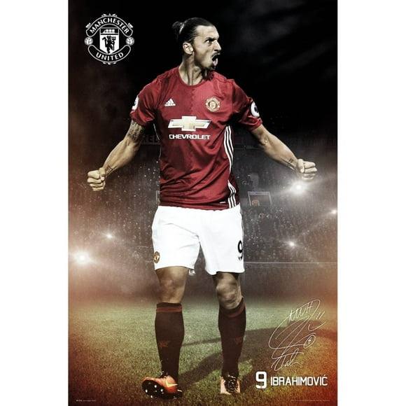 Manchester United - Zlatan Ibrahimovic Poster for Fans