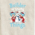 thumbnail image 3 of Cat in the Hat - Builder Of Snowy Things - Toddler And Youth Crewneck Fleece Sweatshirt, 3 of 5