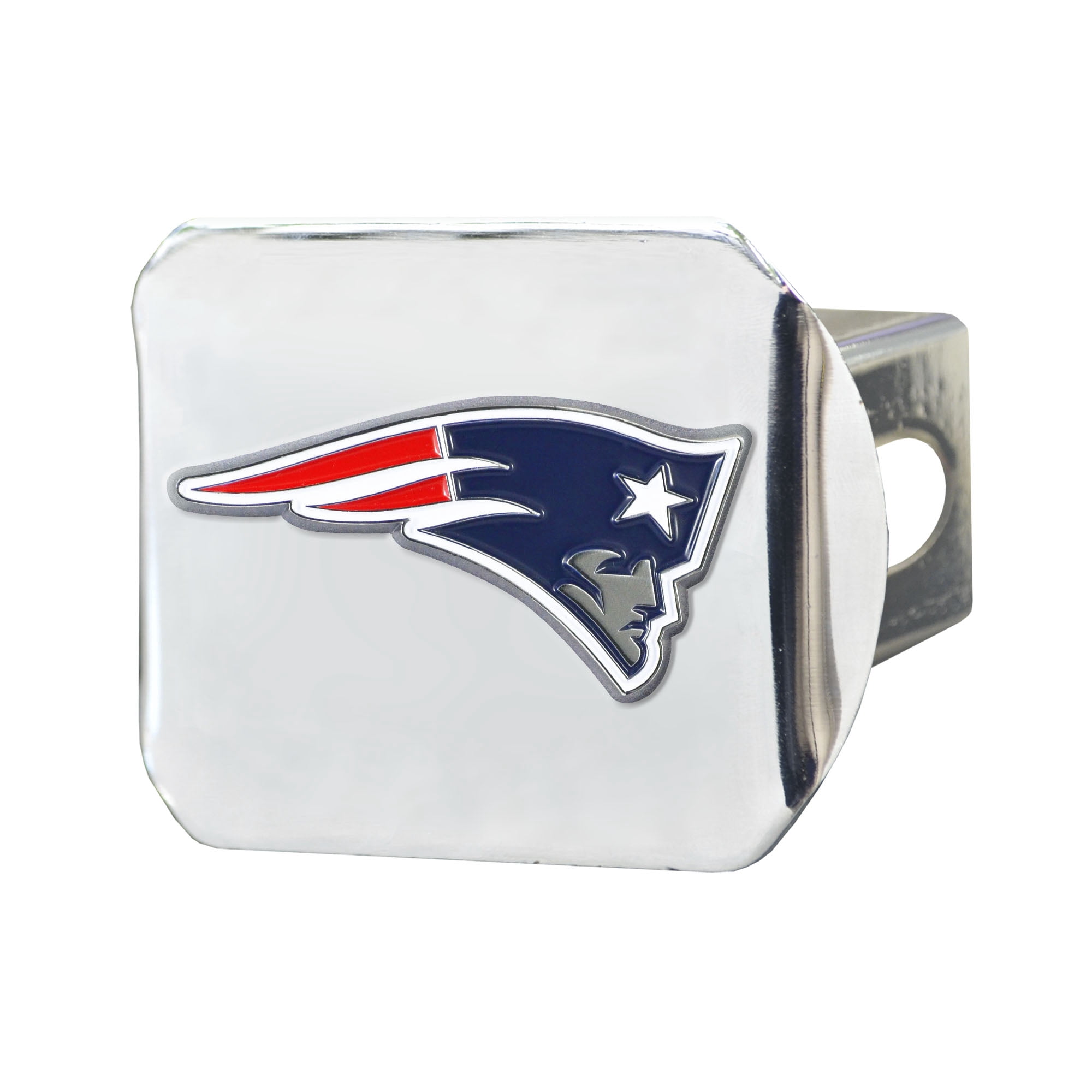 Fan Mat 22585 Trailer Hitch Cover Fits 2 Inch Receiver Nfl New England Patriots Color Logo Chrome Plated Metal Walmart Canada