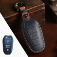 thumbnail image 1 of Car Key Fob Cover Case Protector For Peugeot Citroen DS Car Key Fob Cover Leather Hand Stitched Case, 1 of 22