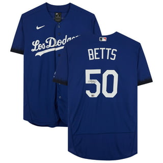 Men's Los Angeles Dodgers Mookie Betts Gray Big & Tall Replica Player Jersey